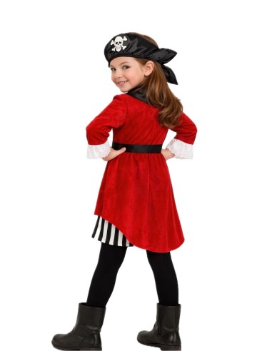 Costume de Pirate Fille | Costumes pour Enfants Le Roi du Carnaval